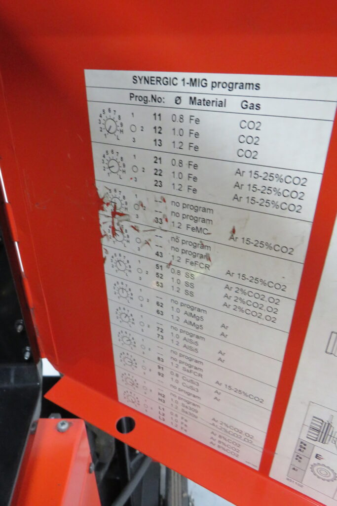 Kemppi Kempomig 4000 mig/mag co2 lasapparaat - Afbeelding 9