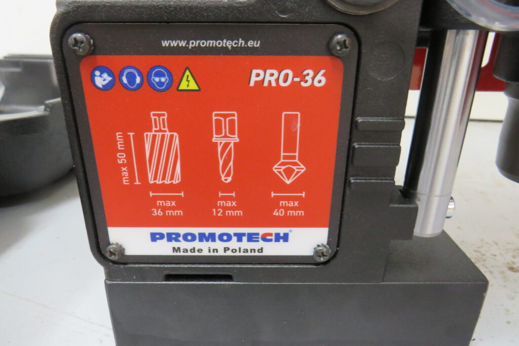 Promotech PRO-36 Magneetboormachine 240V - Afbeelding 8