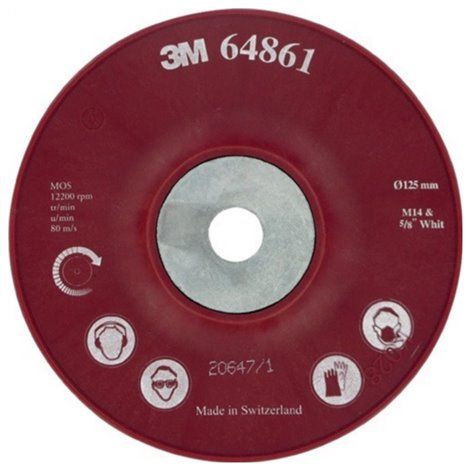 3M Cubitron II Steunschijf tbv fiberschijven 125 x M14