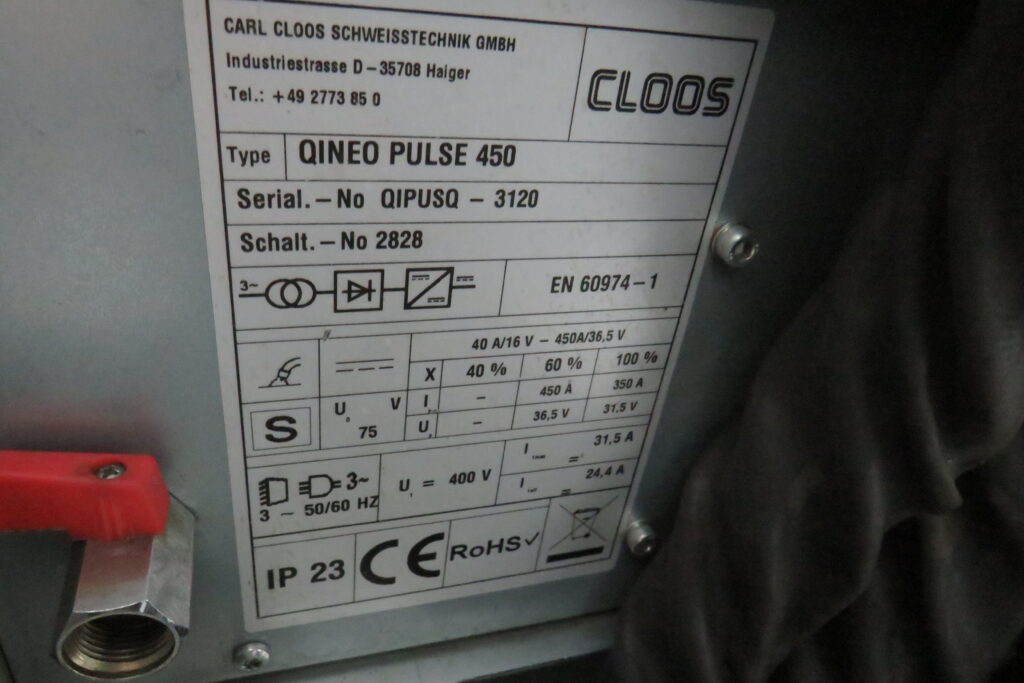Cloos Qineo pulse 450 mig/mag puls lasapparaat - Afbeelding 9