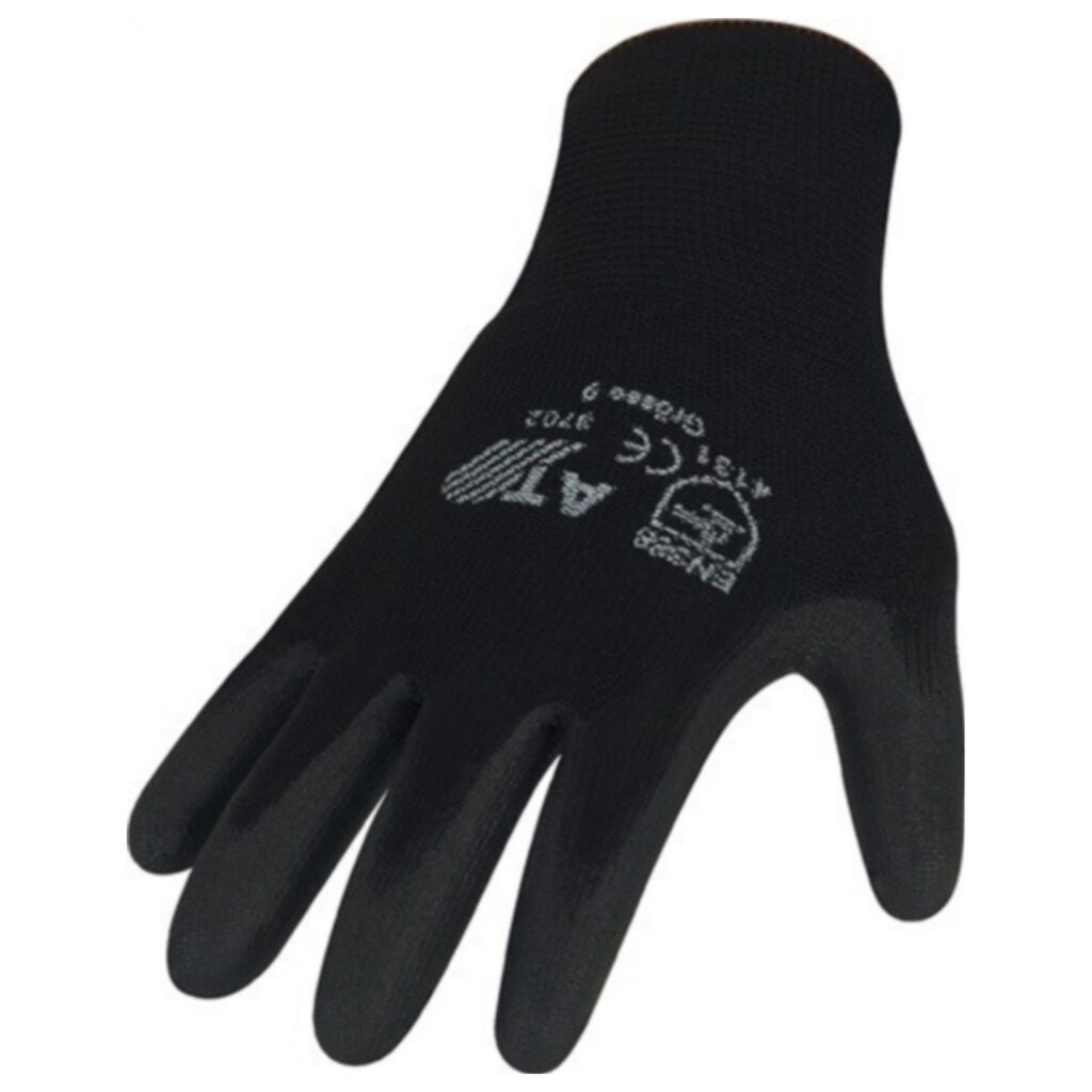 Asatex Guide 525 Nitril Handschoenen Zwart ( 10 )