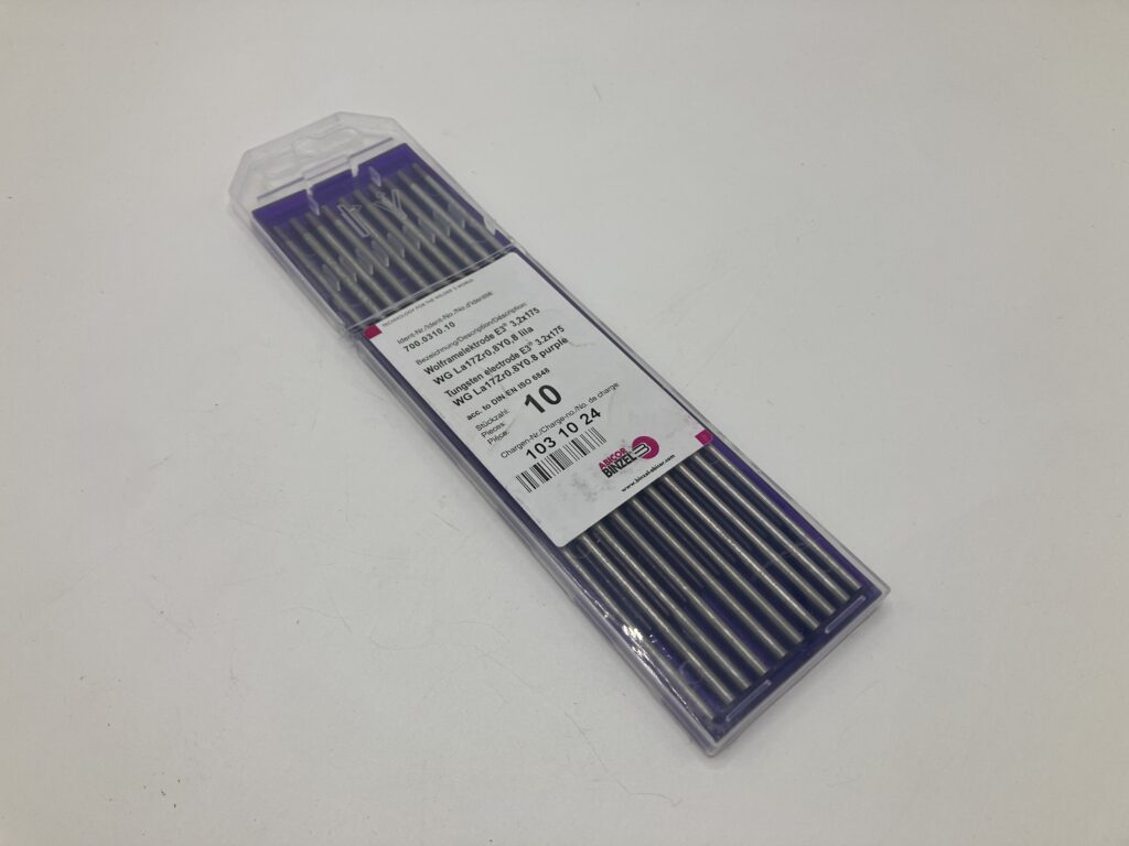 Binzel wolfraamelektrode E3 paars 2,4 mm